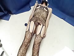 Wearing women's underwear 